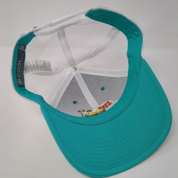 Suns Out Buns Out Snapback Trucker Hat Blue One Size Mesh Back Coal - Picture 6 of 8